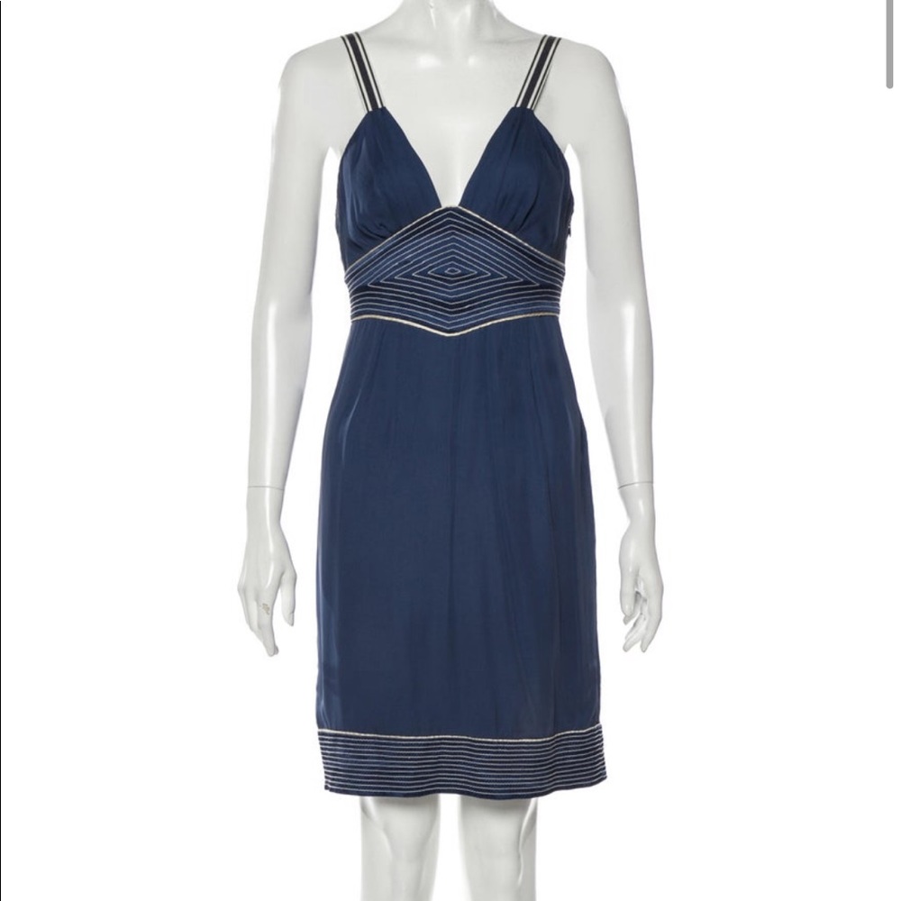 Silk mini dress